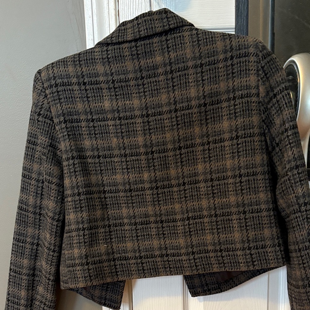 Commense Charcoal Checkered Blazer - Picture 5 of 5